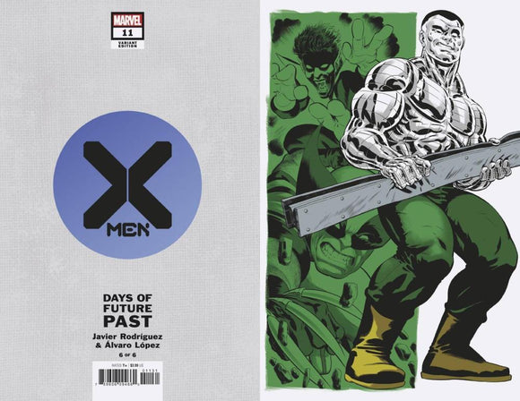 X-MEN #11 RODRIGUEZ DAYS OF FUTURE PAST VAR EMP