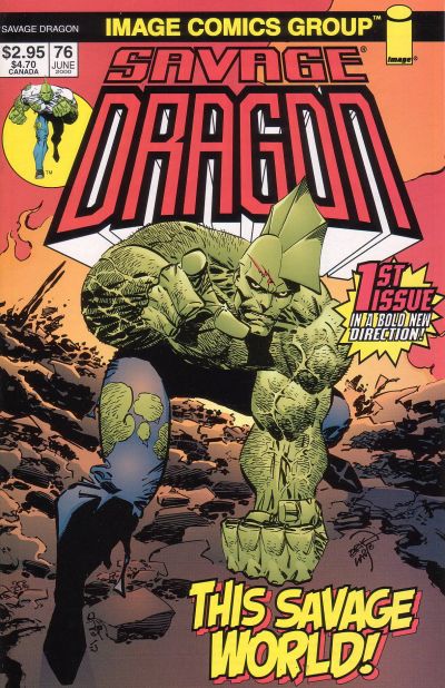 Savage Dragon #76 - back issue - $4.00