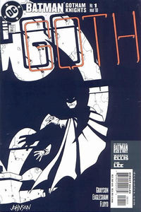 Batman: Gotham Knights #1 Direct Sales - back issue - $5.00