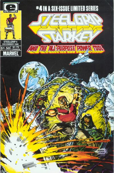 Steelgrip Starkey #4 - back issue - $3.00