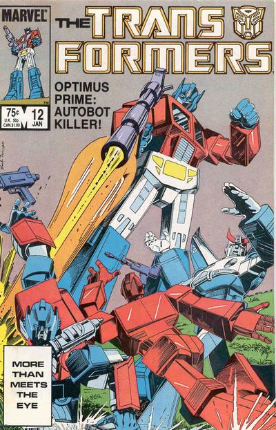 The Transformers #12 Direct ed. - back issue - $5.00