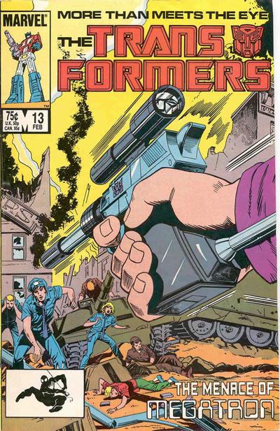 The Transformers #13 Direct ed. - back issue - $5.00