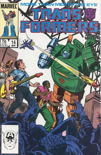 The Transformers #14 Direct ed. - reader copy - $5.00