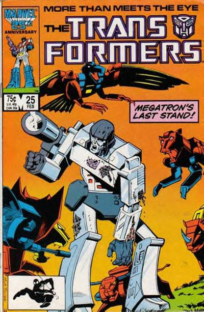 The Transformers 1984 #25 Direct ed. - back issue - $16.00
