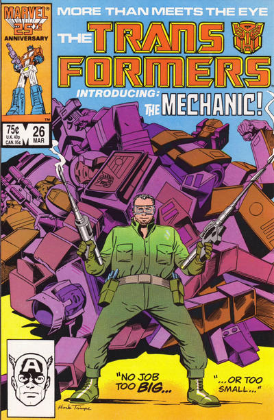 The Transformers 1984 #26 Direct ed. - back issue - $4.00