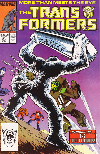 The Transformers #30 Direct ed. - back issue - $5.00