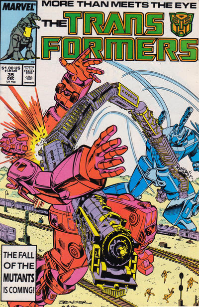 The Transformers #35 Direct ed. - back issue - $6.00