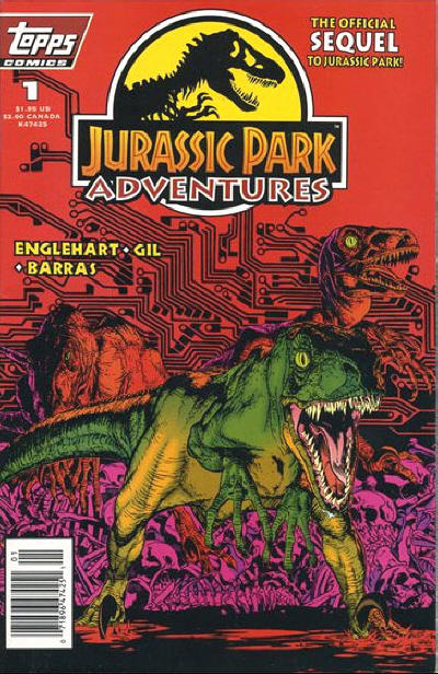 Jurassic Park Adventures #1 - back issue - $6.00