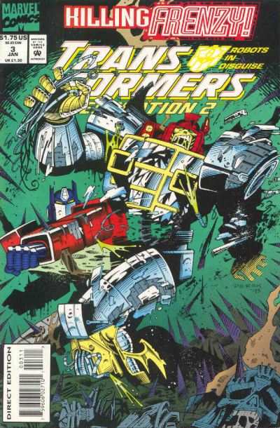 Transformers: Generation 2 #3 Direct Edition - back issue - $7.00