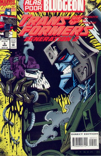 Transformers: Generation 2 #5 Direct Edition - back issue - $7.00