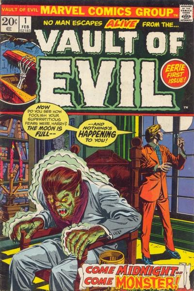 Vault of Evil 1973 #1 - 9.0 - $21.00
