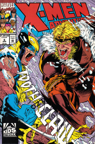 X-Men Adventures 1992 #6 - back issue - $4.00