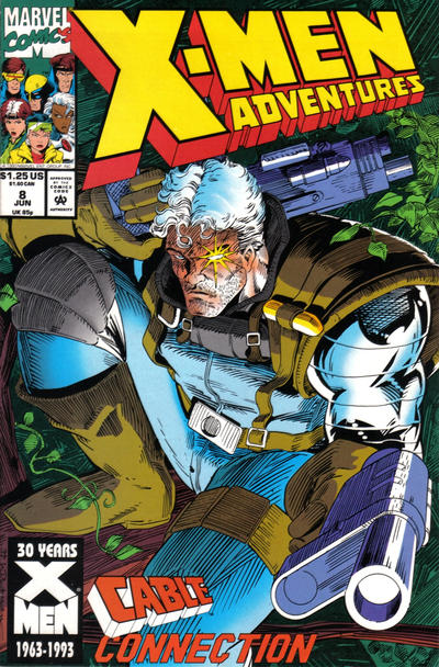 X-Men Adventures 1992 #8 Direct ed. - back issue - $3.00