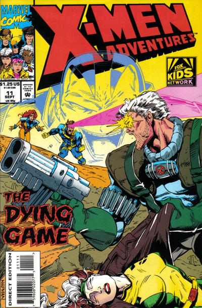 X-Men Adventures 1992 #11 Direct Edition - reader copy - $3.00