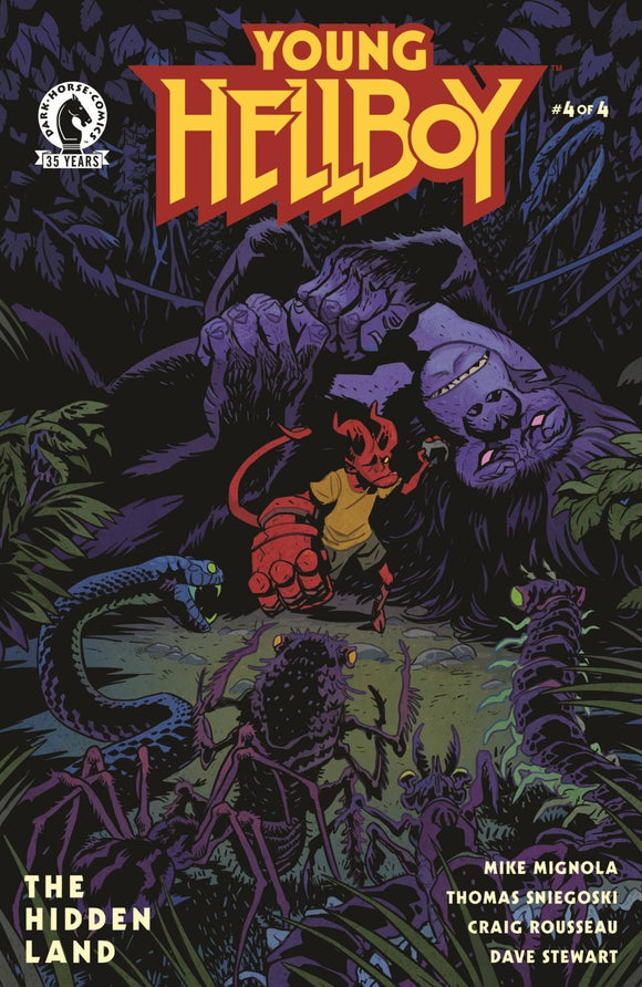 YOUNG HELLBOY THE HIDDEN LAND #4 CVR A SMITH (OF 4)