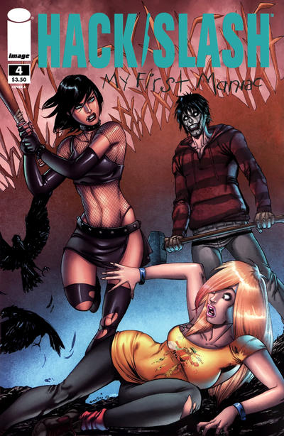 Hack/Slash: My First Maniac #4 Cover A - back issue - $4.00