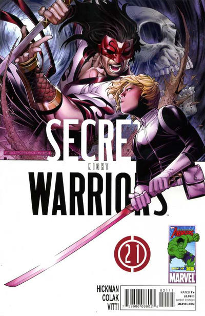 Secret Warriors 2009 #21 - back issue - $4.00