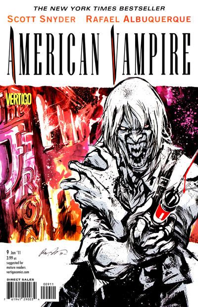 American Vampire #9 - back issue - $4.00