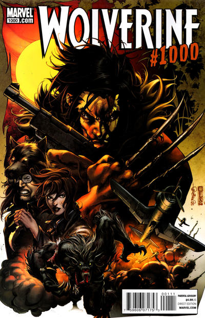 Wolverine #1000 Segovia Cover - back issue - $5.00
