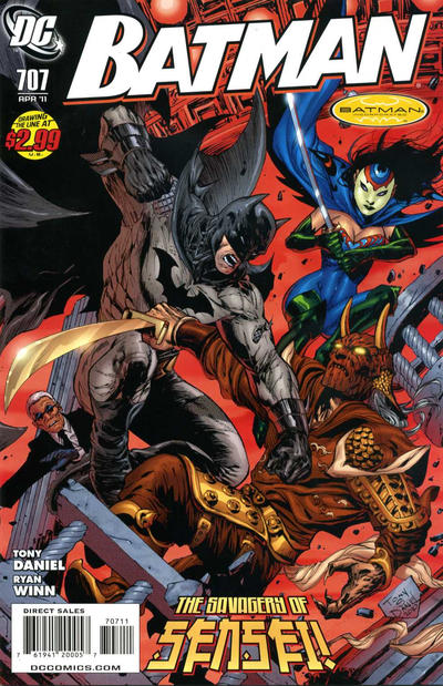 Batman #707 Direct Sales - back issue - $4.00