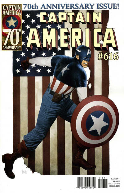 Captain America #616 Direct Edition - back issue - $7.00