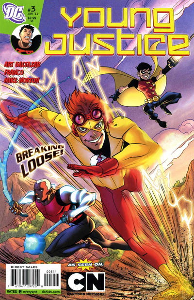 Young Justice 2011 #3 Direct Sales - back issue - $4.00