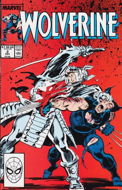 Wolverine #2 Direct ed. - back issue - $8.00