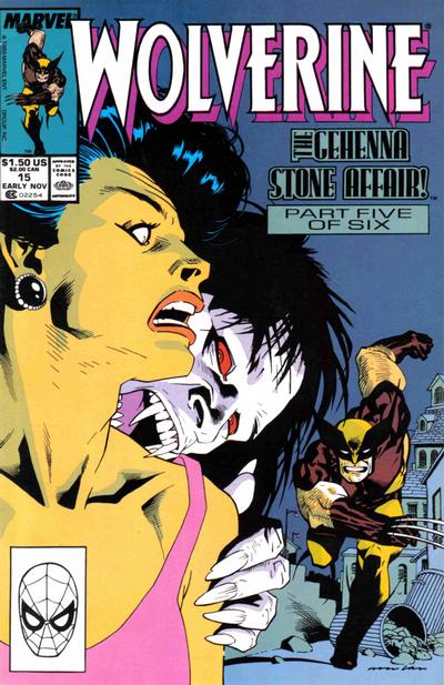 Wolverine #15 Direct ed. - back issue - $4.00