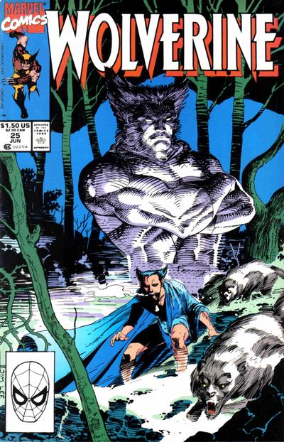 Wolverine 1988 #25 Direct ed. - back issue - $3.00