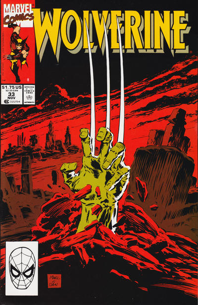 Wolverine #33 Direct ed. - back issue - $4.00