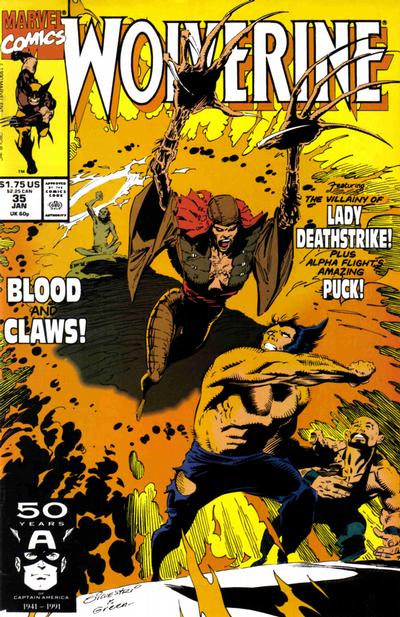 Wolverine #35 Direct ed. - back issue - $4.00