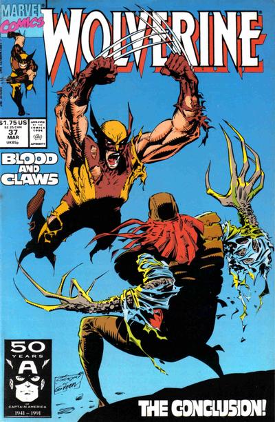 Wolverine 1988 #37 Direct ed. - back issue - $3.00