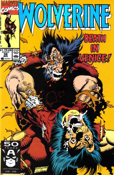 Wolverine 1988 #38 Direct ed. - back issue - $3.00