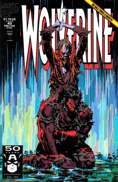 Wolverine 1988 #43 Direct ed. - back issue - $3.00