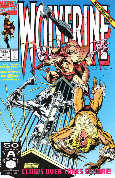 Wolverine 1988 #45 Direct ed. - back issue - $3.00