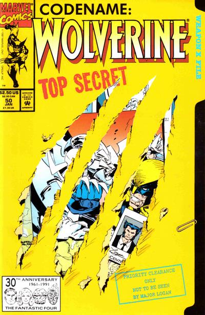 Wolverine #50 Direct ed. - back issue - $6.00