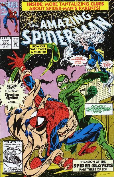 The Amazing Spider-Man #370 Direct ed. - back issue - $3.00