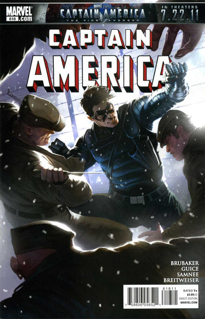 Captain America #618 Marko Djurdjevic cover - back issue - $4.00