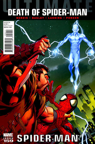 Ultimate Spider-Man #159 Mark Bagley cover - back issue - $5.00