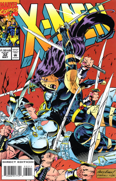 X-Men 1991 #32 Direct Edition - back issue - $4.00