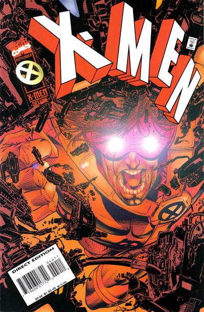 X-Men 1991 #44 Direct Edition - back issue - $4.00