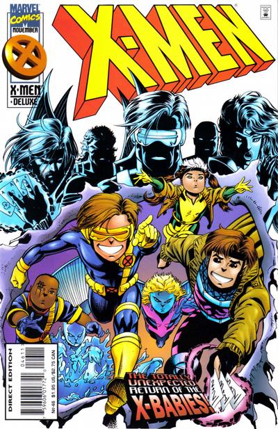 X-Men 1991 #46 Direct Edition - back issue - $4.00