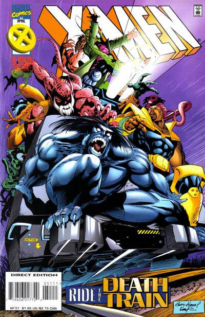 X-Men 1991 #51 Direct Edition - back issue - $4.00