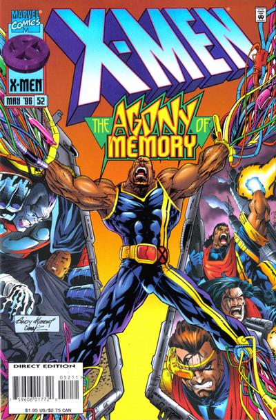 X-Men 1991 #52 Direct Edition - back issue - $4.00