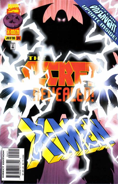 X-Men 1991 #54 Direct Edition - back issue - $4.00