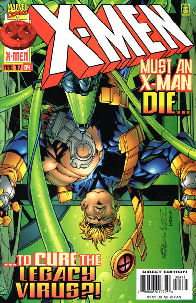 X-Men 1991 #64 Direct Edition - back issue - $4.00