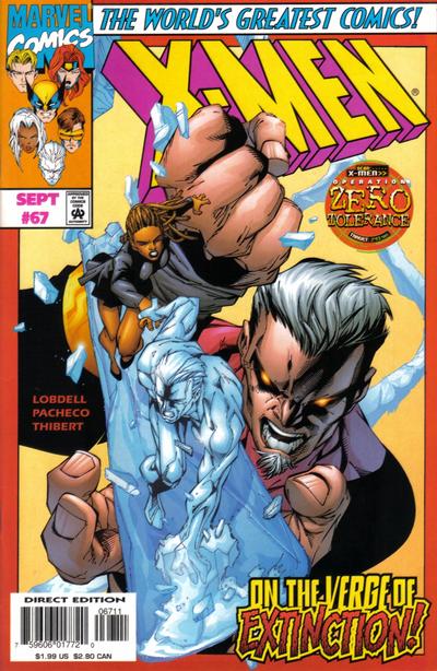 X-Men 1991 #67 Direct Edition - back issue - $4.00