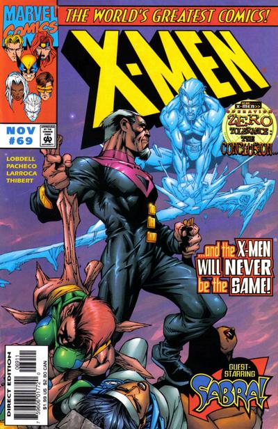 X-Men 1991 #69 Direct Edition - back issue - $4.00