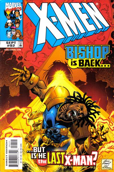 X-Men 1991 #92 Direct Edition - back issue - $4.00