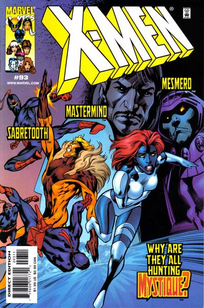 X-Men 1991 #93 Direct Edition - back issue - $4.00